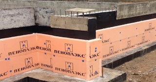 Утепление мелкозаглубленного фундамента в Мценске в октябре