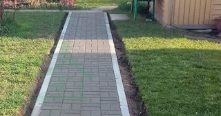 Укладка садовых дорожек в Мценске: стоимость от 911 руб. от ТротуарнаяПлитка