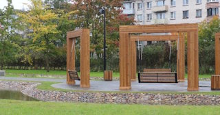 Благоустройство парков в Мценске от 911 руб. - ТротуарнаяПлитка